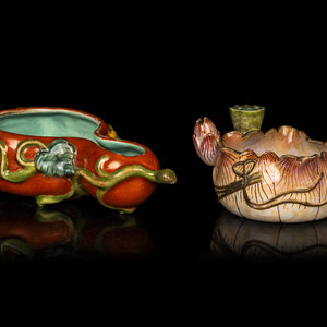 Two Chinese Famille Rose
