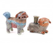 TWO CHINESE GUARDIAN LIONS, 1