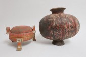 TWO CHINESE HAN VESSELSChinese