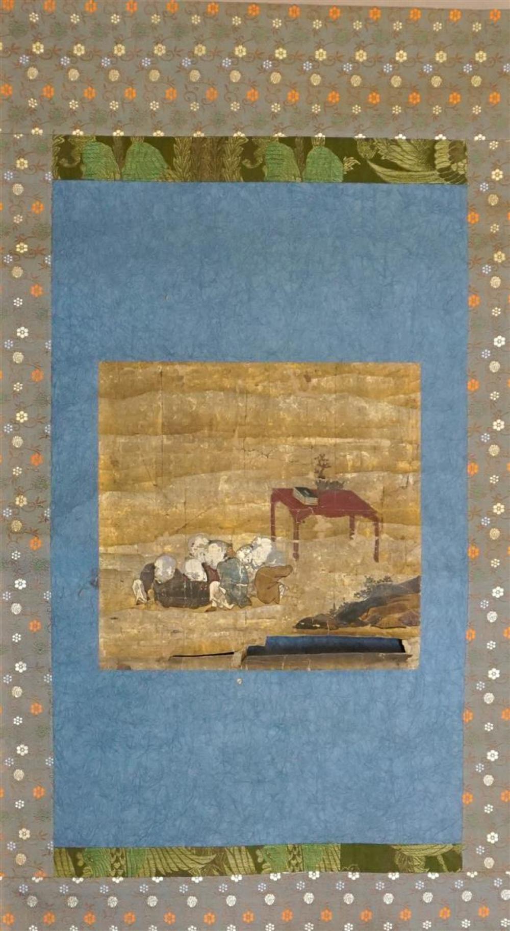 TWO CHINESE HANGING SCROLLS OF