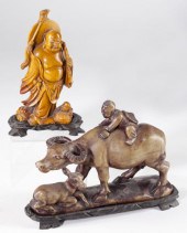 Two Chinese Hardstone Carvings