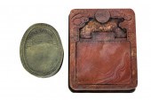 TWO CHINESE INK STONEScomprisi