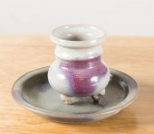 TWO CHINESE JUN WARE POTTERY V