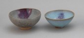 TWO CHINESE JUNYAO PORCELAIN B