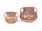 TWO CHINESE NEOLITHIC PAINTED