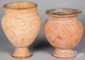TWO CHINESE NEOLITHIC STYLE PO