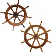 Two Chinese Painted and Metal