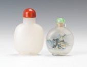 Two Chinese Peking Glass Snuff