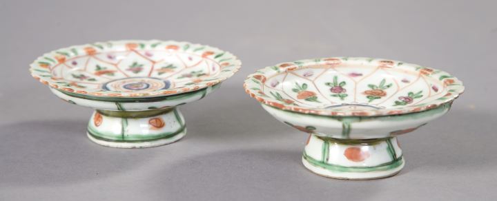 Two Chinese Polychromed Porcelain