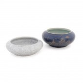 TWO CHINESE PORCELAIN BRUSH WA