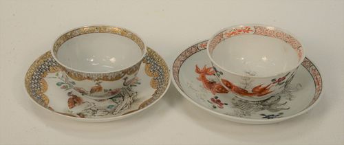 TWO CHINESE PORCELAIN CUPS WITH