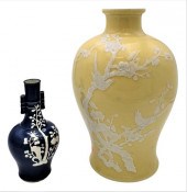 TWO CHINESE PORCELAIN PATE-SUR