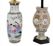 TWO CHINESE PORCELAIN PIECESTw