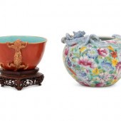 Two Chinese Porcelain Vessels