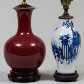 TWO CHINESE PORCELAIN VESSELS