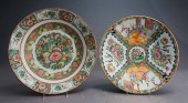 TWO CHINESE ROSE MEDALLION CHA
