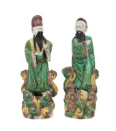 TWO, CHINESE SANCAI IMMORTAL P