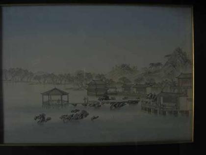 Two Chinese scroll fragments   