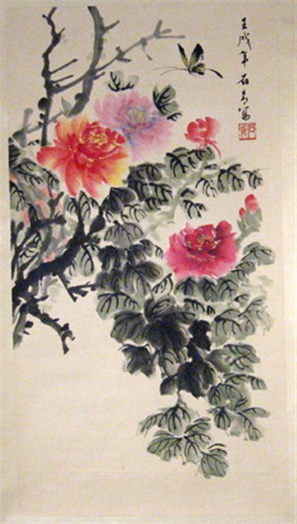 Two Chinese scrolls    20th century