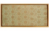 TWO CHINESE SILK BROCADE PANEL