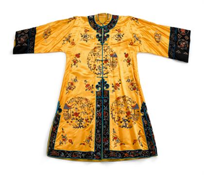Two Chinese silk embroided jackets