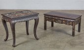 TWO CHINESE TABLESTwo Chinese