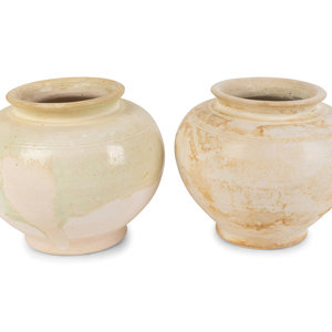 Two Chinese Tang/Song Ceramic
