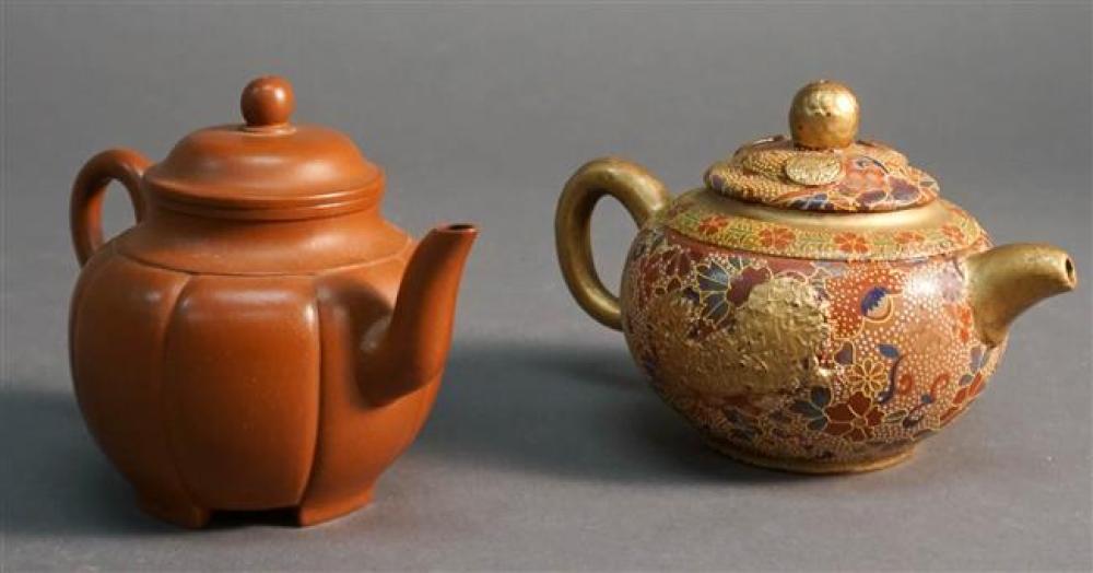 TWO CHINESE YIXING WARE