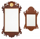 TWO CHIPPENDALE-STYLE MIRRORS