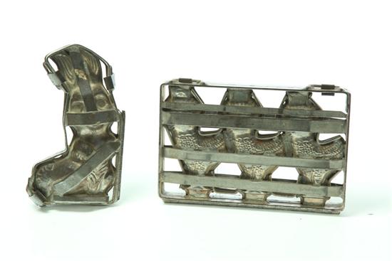 TWO CHOCOLATE MOLDS.  Second