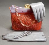 TWO CHRIS TEDESCO ART GLASS SC