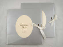 Two Christian Dior scarves in