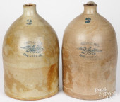 TWO CHRISTIAN LINK STONEWARE J
