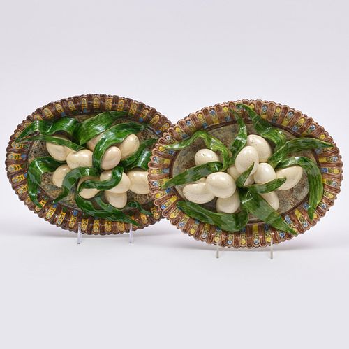 TWO CHRISTINE VIENNET PORCELAIN