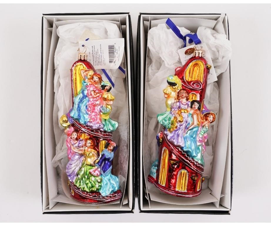 Two Christopher Radko ornaments