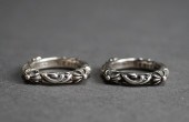 TWO CHROME HEARTS STERLING SIL
