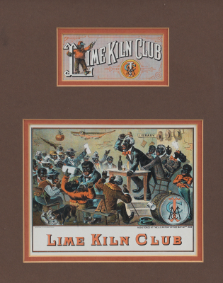 Two Cigar Box Labels in One Frame