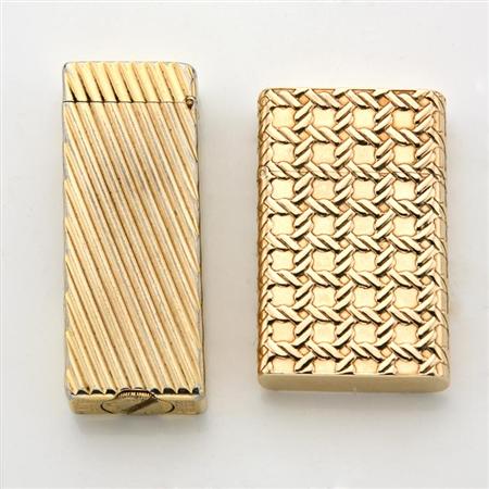 Two Cigarette Lighters 	 