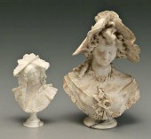 Two Cipriani alabaster sculptu