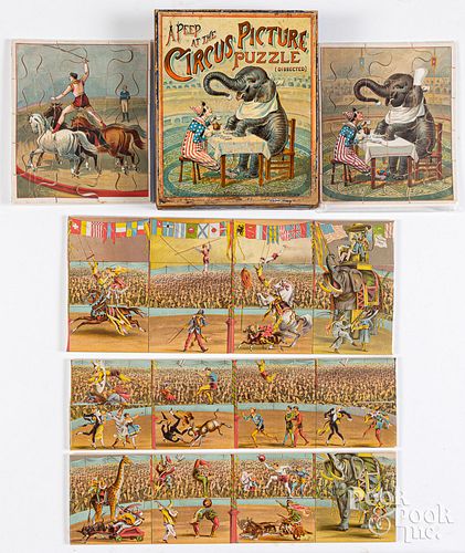 TWO CIRCUS PUZZLESTwo circus