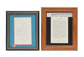 TWO CIVIL WAR BROADSIDES FROM