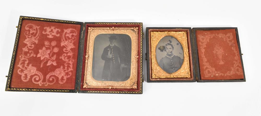 TWO CIVIL WAR ERA IMAGES OF YOUNG
