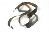 TWO CIVIL WAR-ERA RIFLE SLINGS