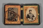 TWO CIVIL WAR ERA TINTYPESTwo
