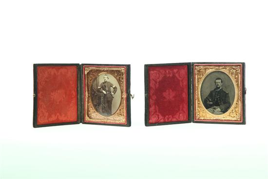 TWO CIVIL WAR PHOTOGRAPHS. 