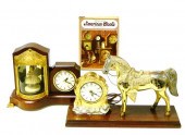 Two clocks circa 1950's  and b