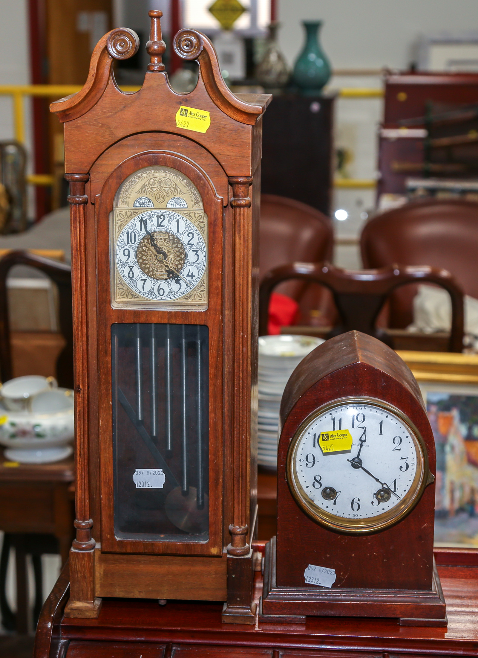 TWO CLOCKS Including a Seth