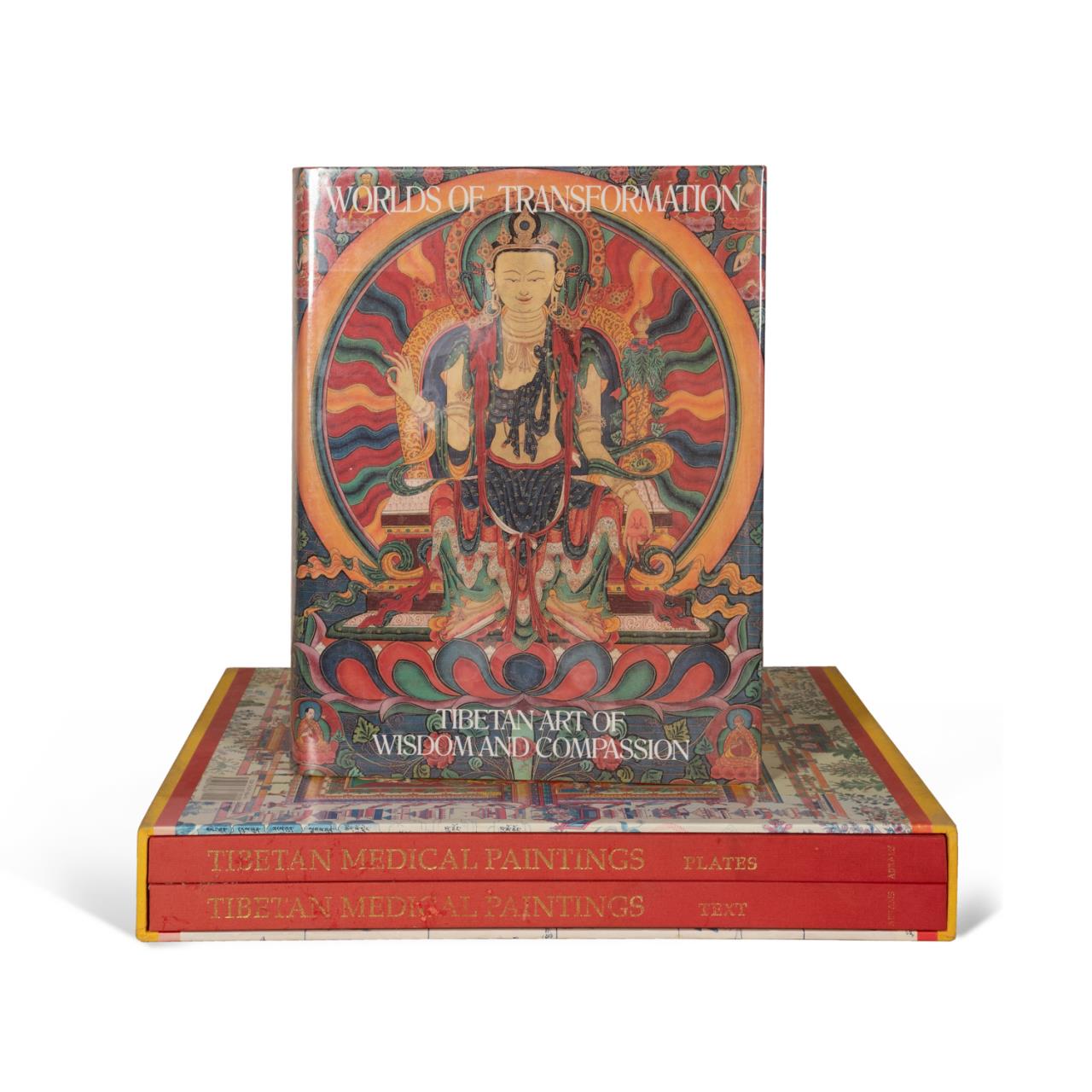 TWO COFFEE TABLE BOOKS ON TIBETAN