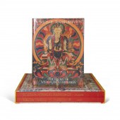 TWO COFFEE TABLE BOOKS ON TIBE