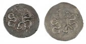 TWO COINS, MYSIA: PERGAMUM180-